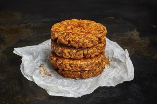 Minted lamb burgers from online butchers