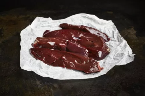Liver from a calf